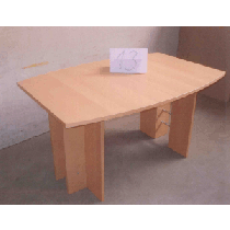 Esstisch, 150cm x 100cm, Buche, massiv