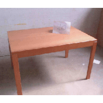 Esstisch, 130cm x 90cm, Kirsche, massiv