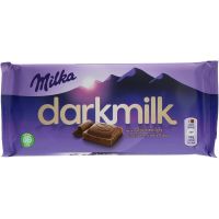 Milka darkmilk mørk Alpenmilch 85 g