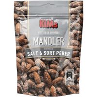 KiMs Mandler Havsalt & Sort Peber 90 g