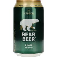 Harboe Bear Beer Lager 5% 24 x 0,33 ltr