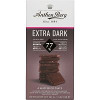 Anthon Berg Ekstra Mørk sjokolade 77% 80g