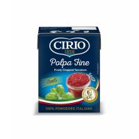 Cirio Finhakkede Tomater Med Basilikum 390g