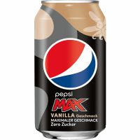 Pepsi Max Vanilla 24x0,33 ltr. Ds.