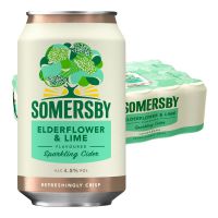 Somersby Elderflower Lime 4,5% 24 x 33 cl