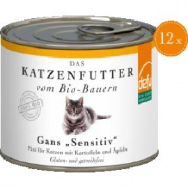 Defu Nassfutter für Katzen, Gans, Sensitive, getreidefrei | Katzenfutter online bestellen Schweiz