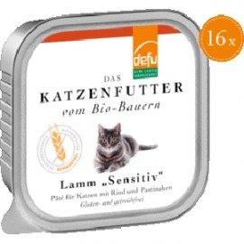Defu Nassfutter für Katzen, Lamm, Sensitive, getreidefrei | Katzenfutter online bestellen Schweiz